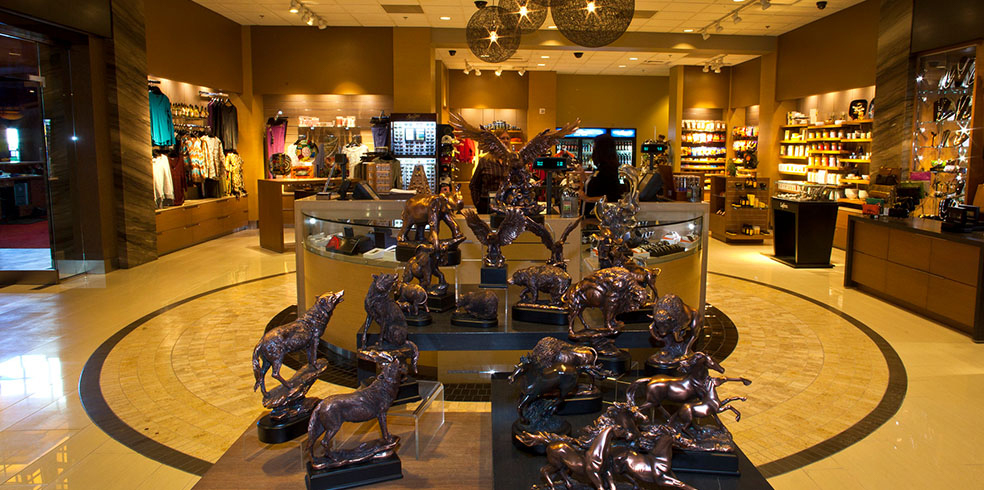 Tienda de regalos en el Cache Creek Casino Resort, Brooks